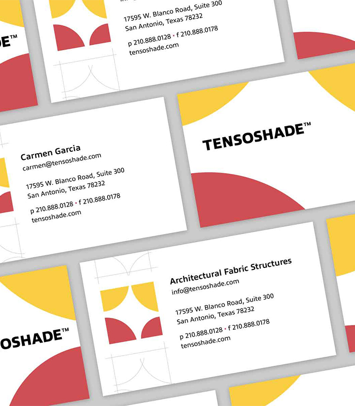 tensoshade business card