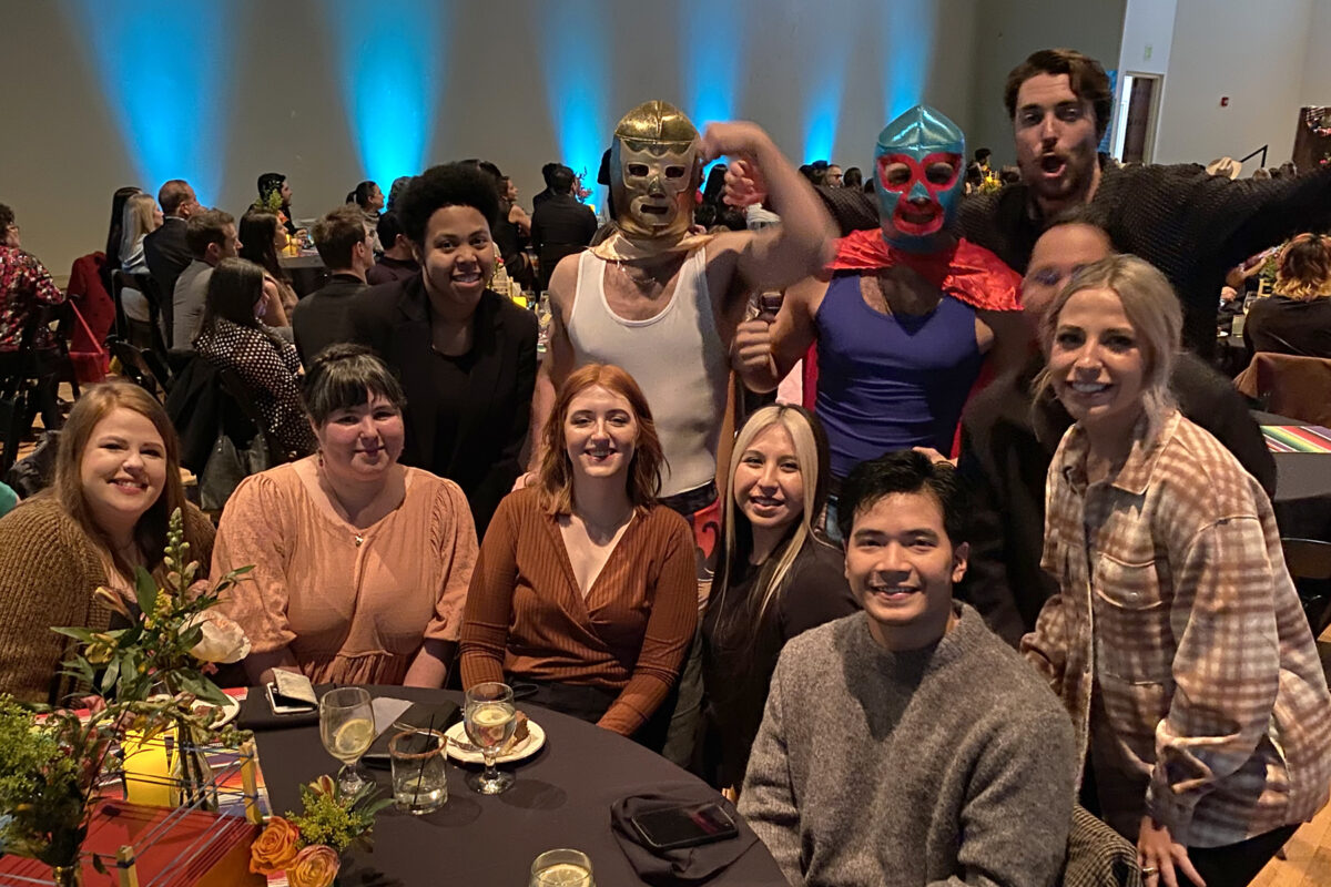 TEXAS STATE STUDENTS AT 
THE SAN ANTONIO ADDYS 2022 GALA