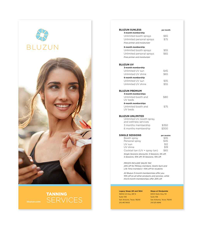 bluzun brochures