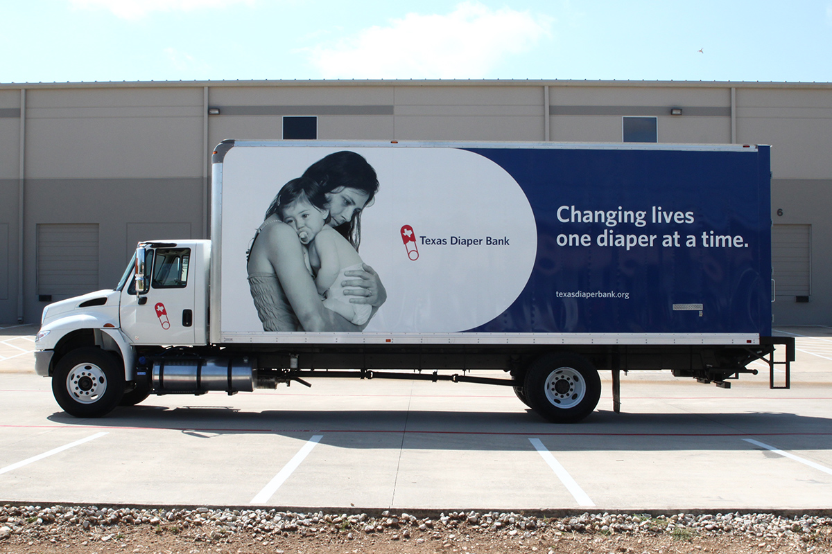 Texas Diaper Bank Rackard Transport